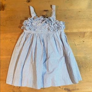 Ralph Lauren Girls Classic Ruffle Dress